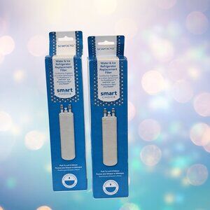 Set of 2 Smart Choice SCWF3CTO Water & Ice Refrigerator Replacement Filters